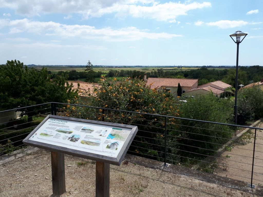 Vue sur le marais.